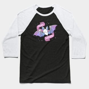 Pastel Goth Bat Baseball T-Shirt